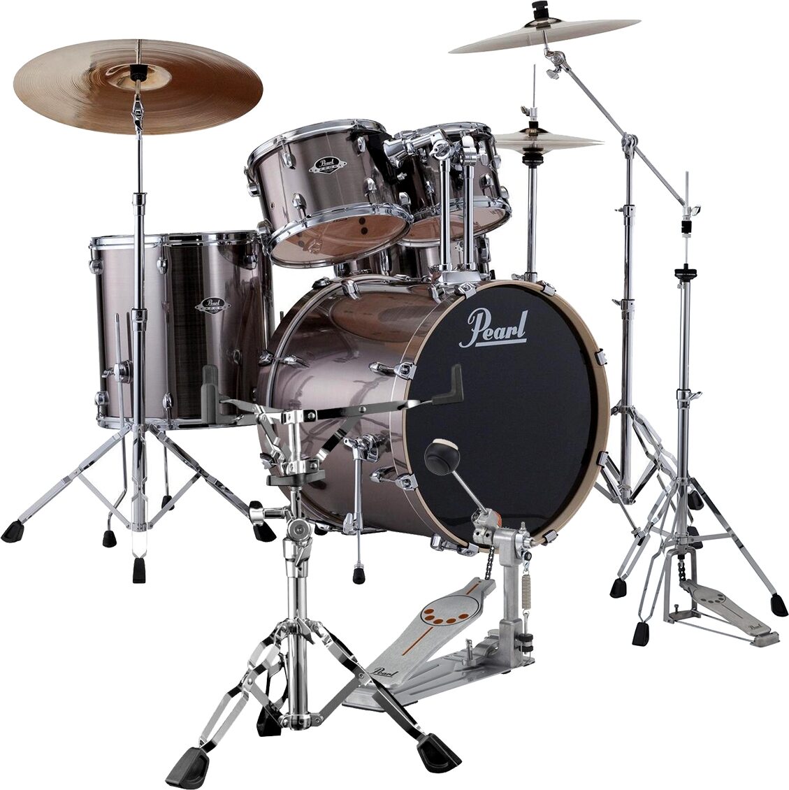 Pearl EX725SPC Export Drum Kit, 5-Piece, pack
