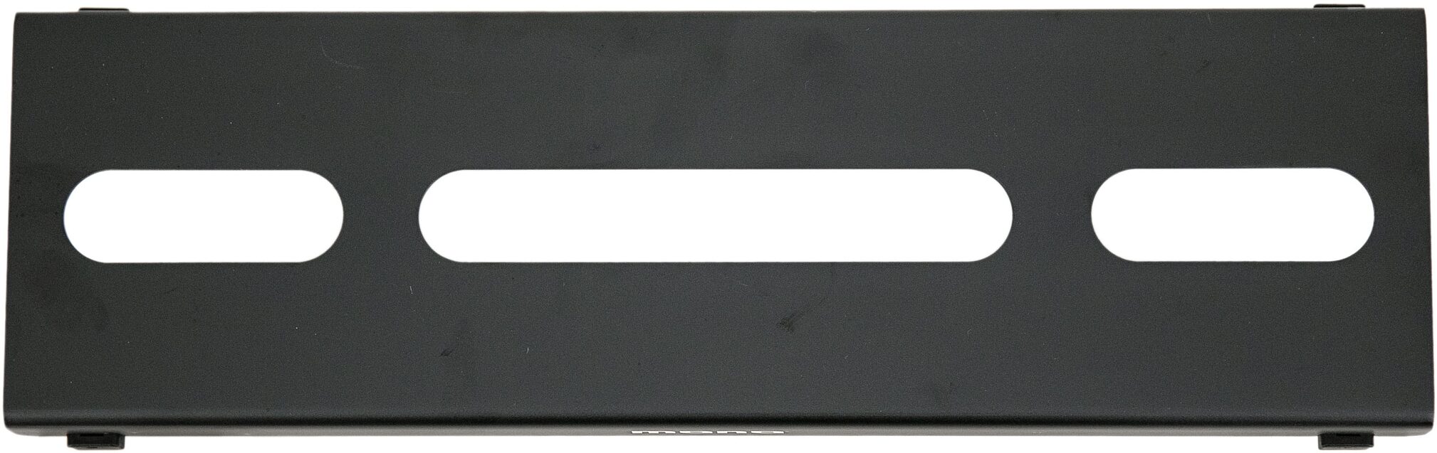 MONO Rail Pedalboard, PB-LP-BLK-BDL, Open Box (Like New), Angled Front