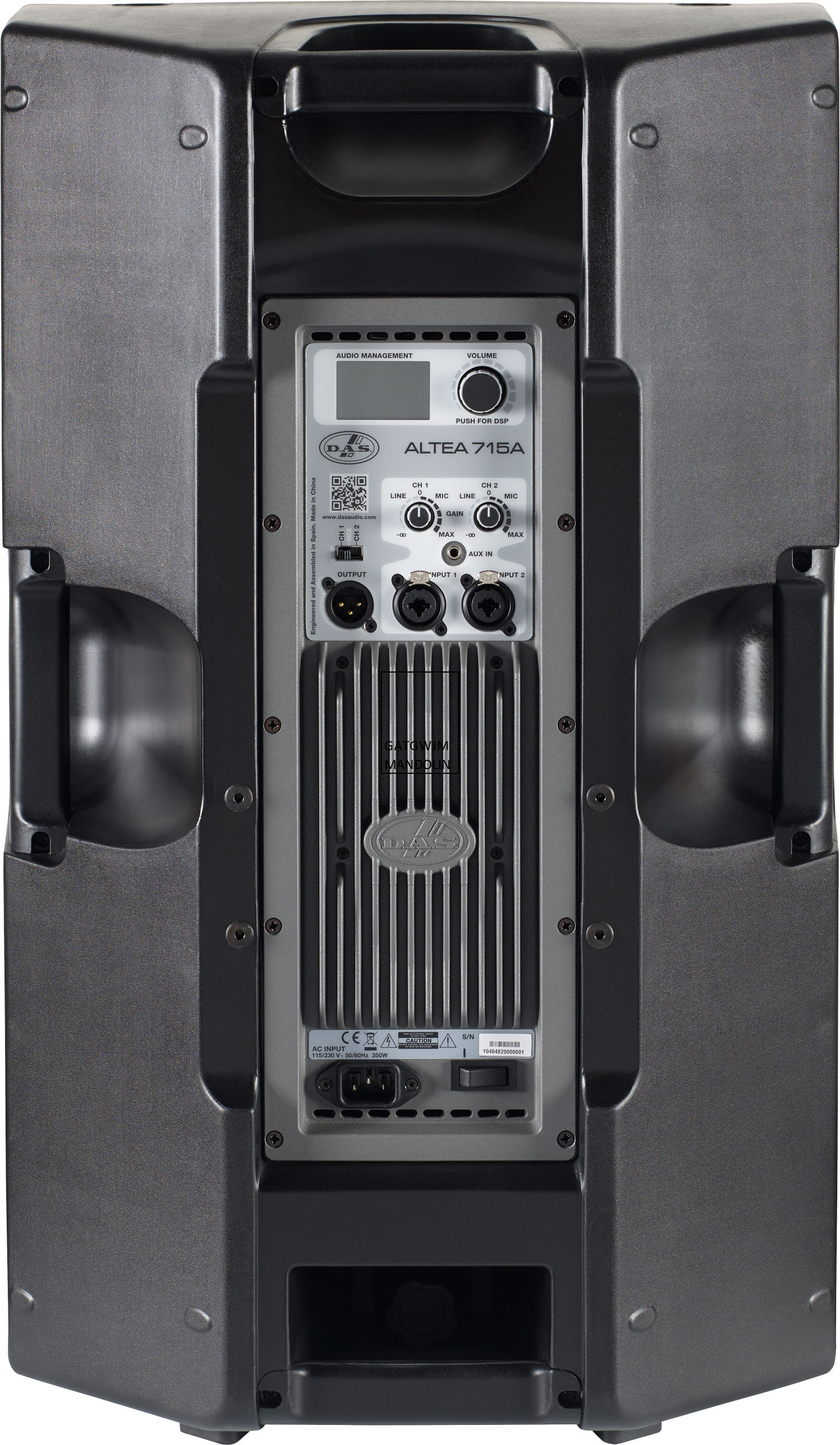 Audio de D.A.S Altea 715 Sistema de altavoces pasivos de 2 vías (2000W)
