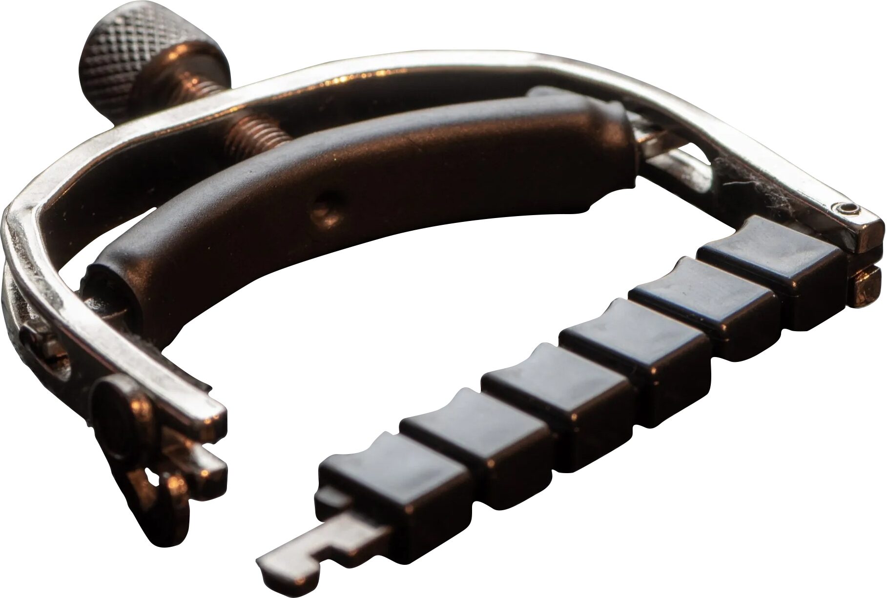 Paige P-6E-ETI Standard Guitar Capo, New, Action Position Front
