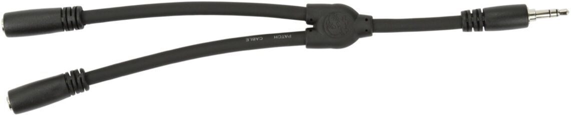 Pig Hog Y Cable, Stereo 1/8" Male to Dual 1/8" Female, 6 inch, view