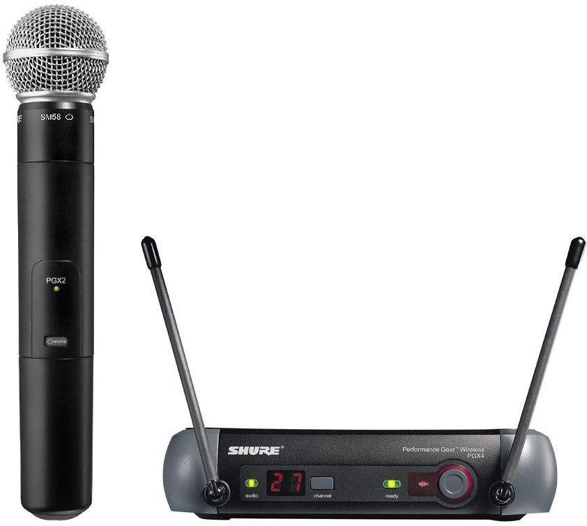 Shure PGX24/SM58 UHF Wireless Microphone System | zZounds