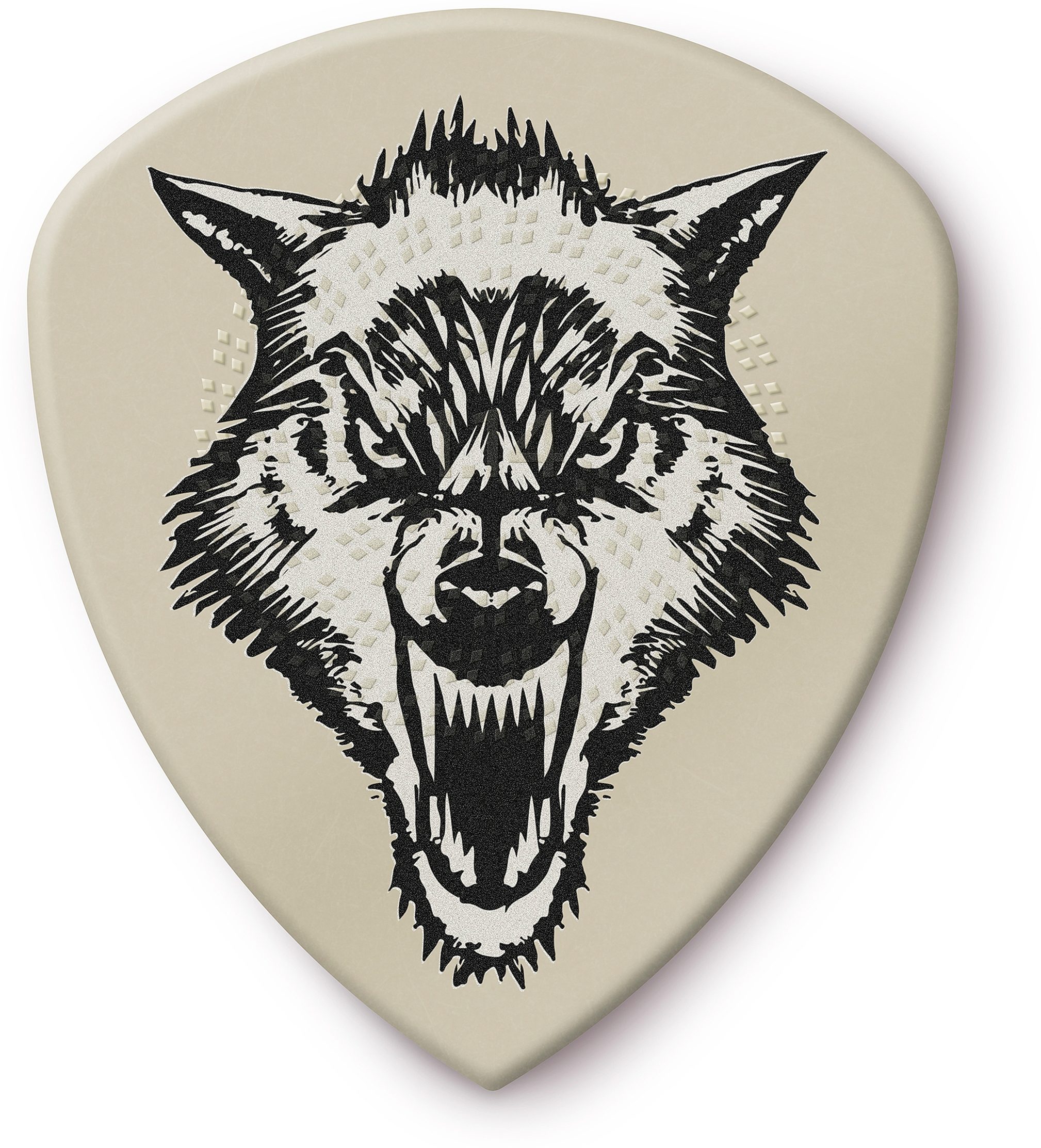 Dunlop PH122 White Fang Custom Flow Guitar Picks (6-Pack), 1.14 millimeter, Action Position Back