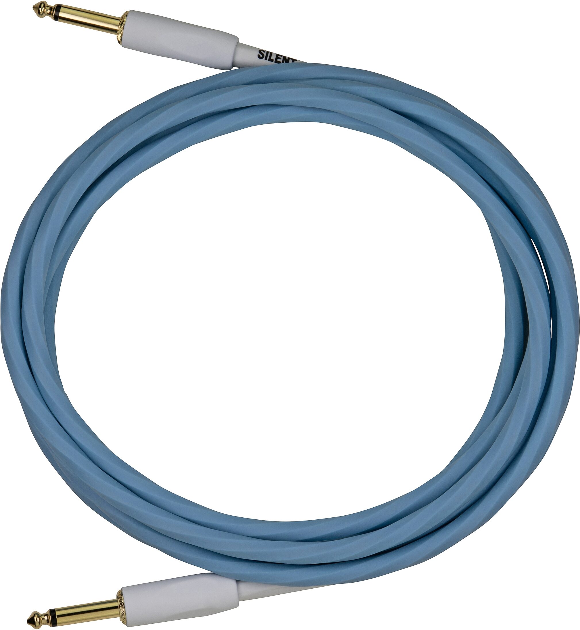 Pig Hog PHSH Hex Series Silent TS Instrument Cable, Daphne Blue, 10 foot, Main