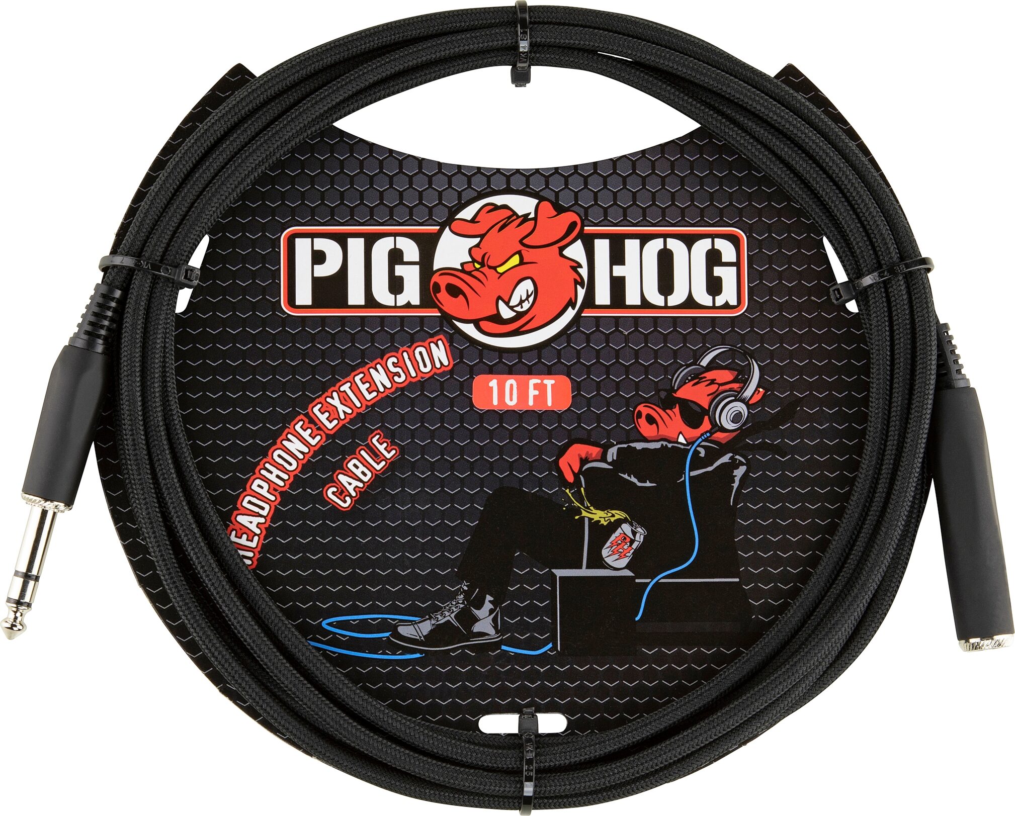 Pig Hog 3.5mm TRS to Male XLR cable, 10ft