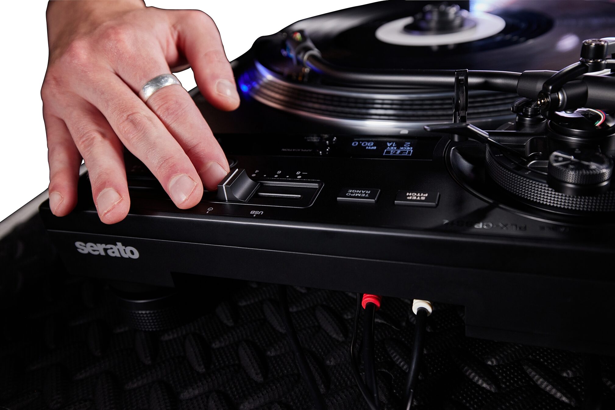 Pioneer DJ PLX-CRSS12 Digital-Analog Hybrid Turntable | zZounds