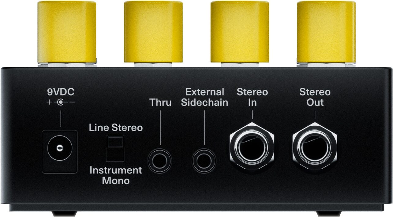 Polyend Press Analog Stereo Compressor, New, Action Position Back