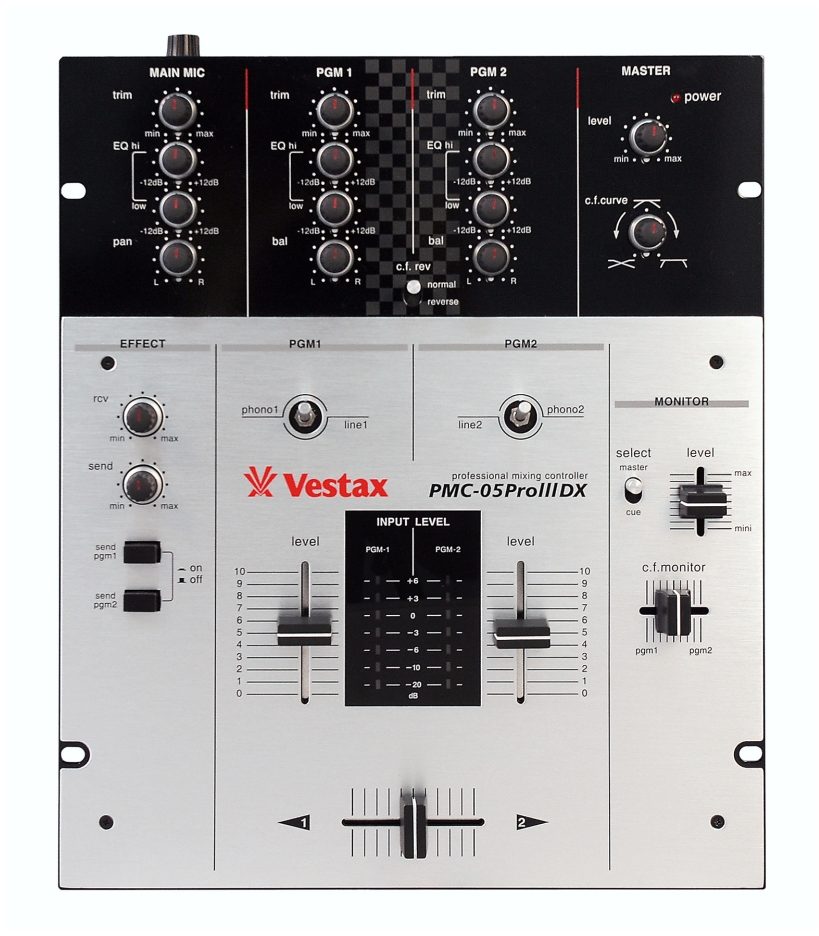 Vestax PMC05PROIII DX 2-Channel DJ Mixer | zZounds