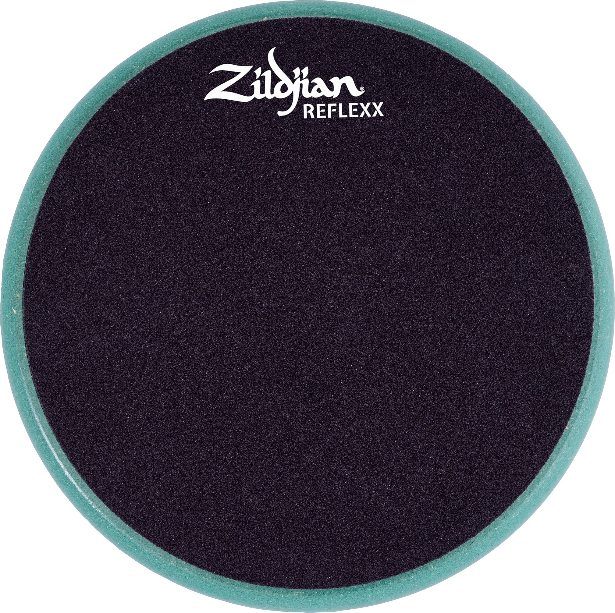 Zildjian Reflexx 2-Sided Conditioning Pad, Green, 10 inch, Action Position Back