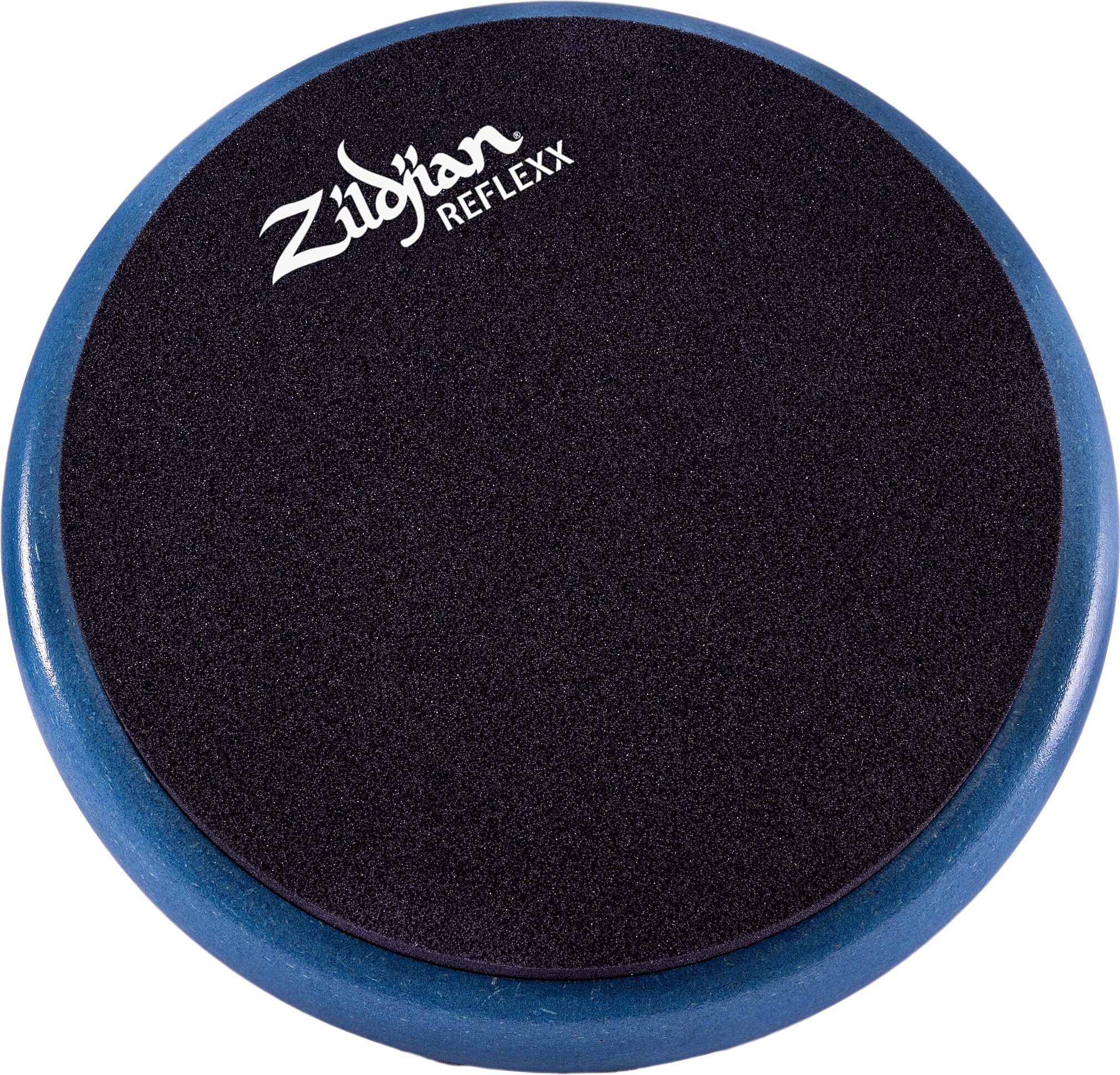 Zildjian Reflexx 2-Sided Conditioning Pad, Blue, 6 inch, Action Position Back