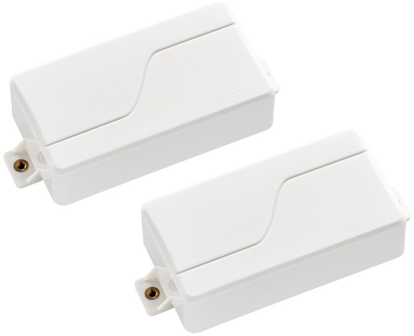 Fishman Fluence Tosin Abasi Signature Pickup Set, White, 6-String, Main