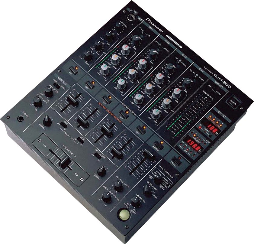 PIONEER DJM-500 DJミキサー-