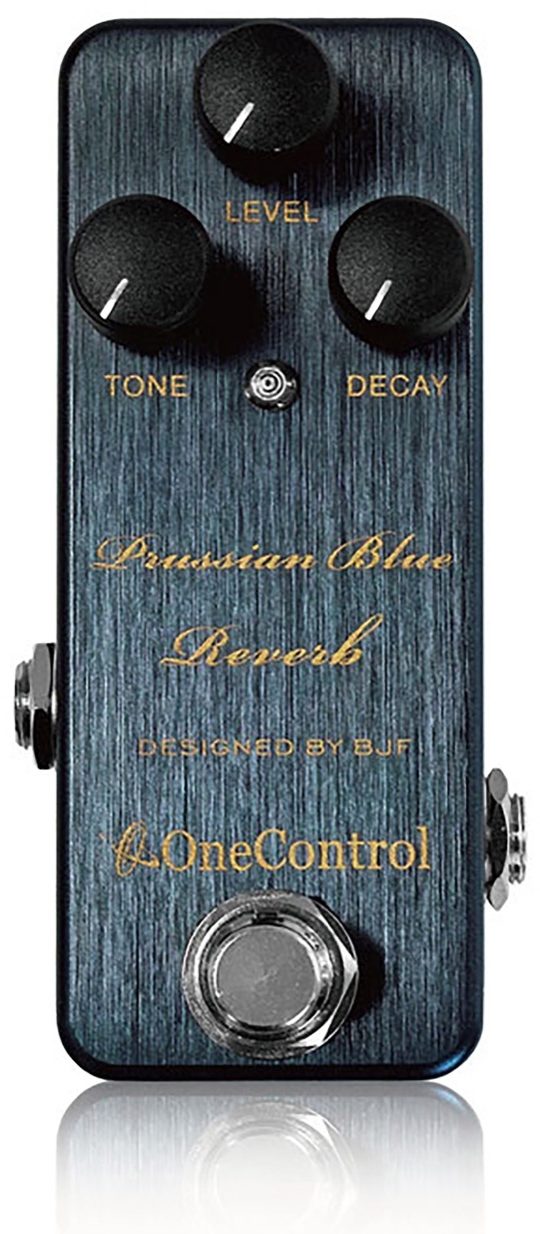 One Control Prussian Blue Reverb Pedal | zZounds
