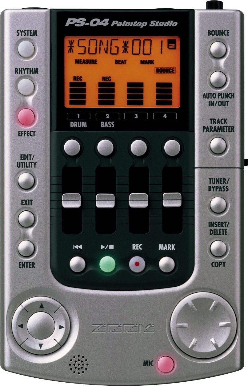 Zoom PS04 Palmtop Studio 4-Track Recorder