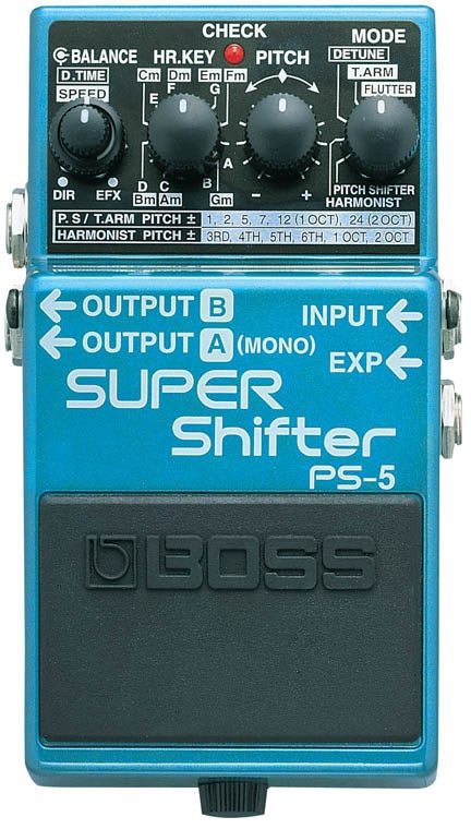 verantwoordelijkheid Zijdelings inschakelen Boss PS-5 Super Shifter Effects Pedal | zZounds