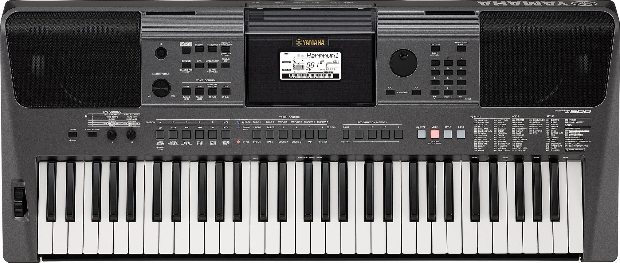 yamaha psr i500 styles