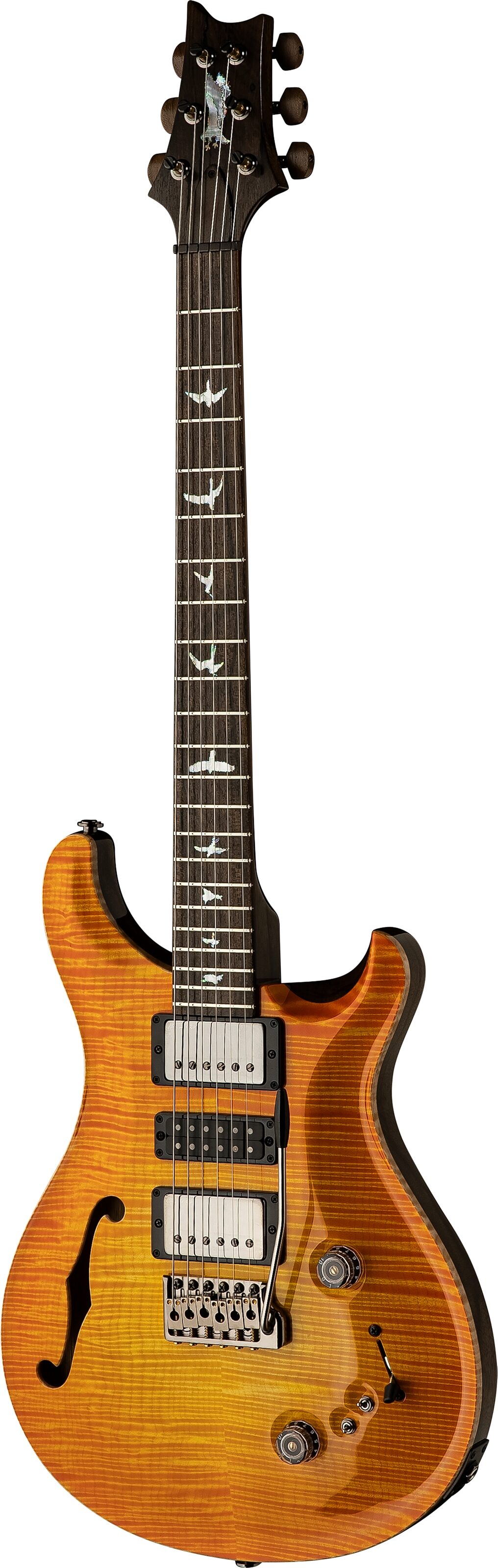PRS Paul Reed Smith Private Stock Special Semi-Hollow Limited Edition Electric Guitar (with Case), Action Position Back