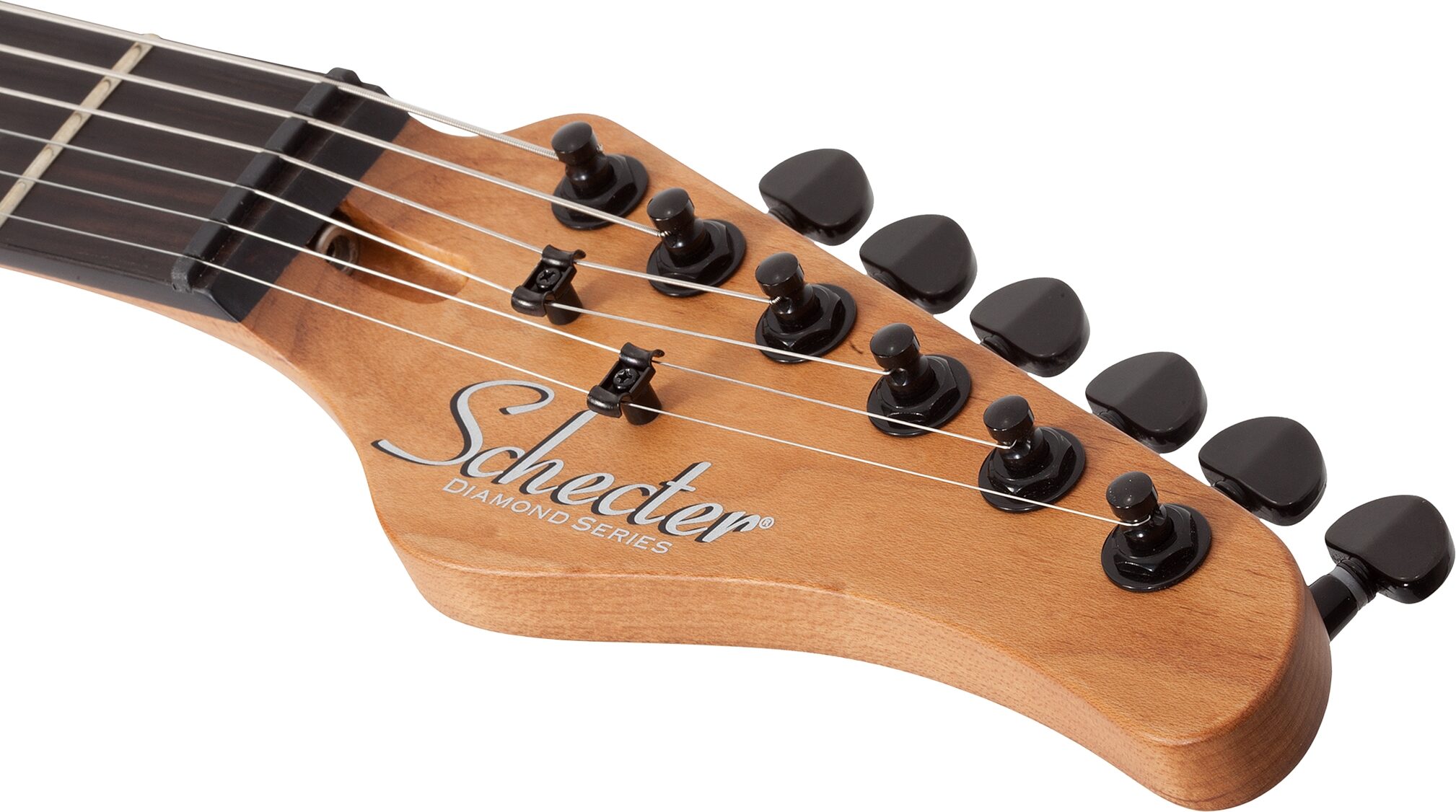 Schecter PT Pro Electric Guitar, Transparent Purple Burst, Open Box (Good), Action Position Back
