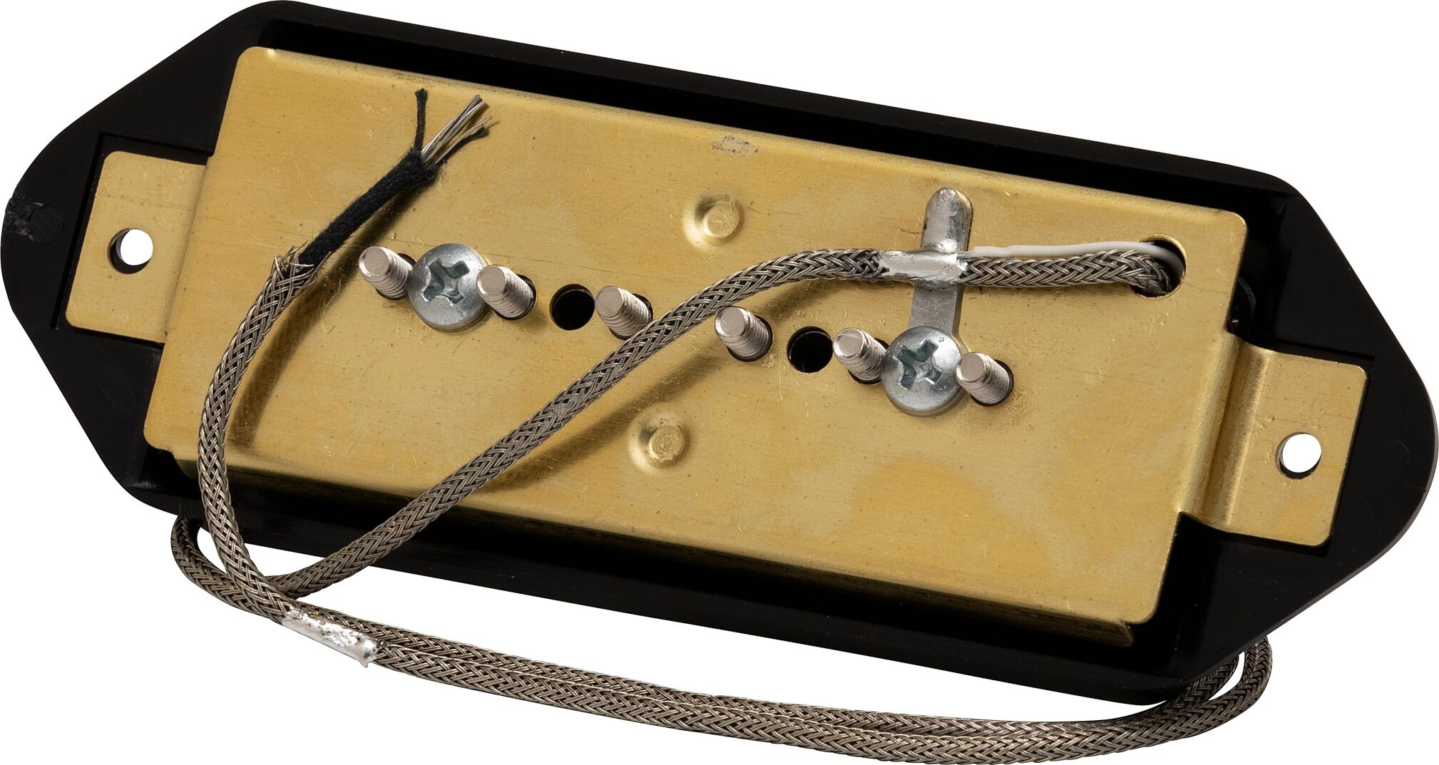 Gibson P-90 DC Dogear Electric Guitar Pickup, Black, Action Position Back