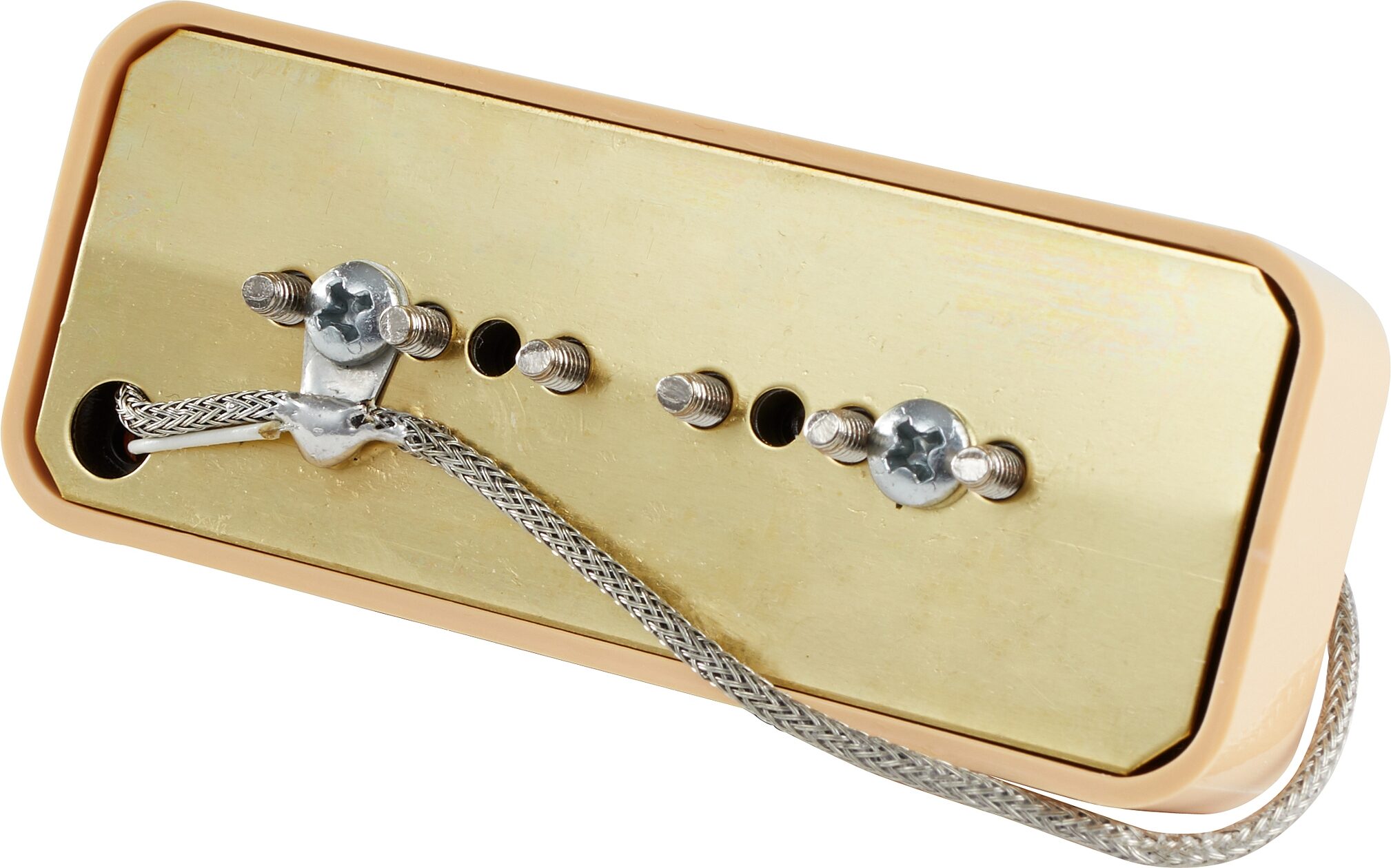 Gibson P-90 DC Soapbar Electric Guitar Pickup, Cream, Action Position Back