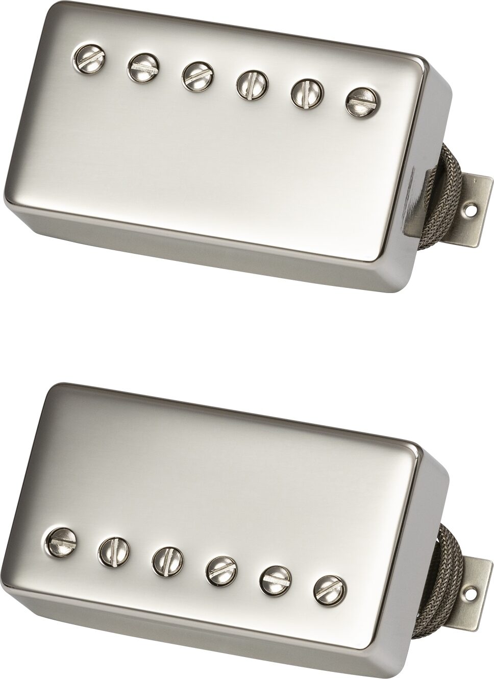 Gibson Custombucker Matched Set Electric Guitar Pickups, Nickel, Action Position Back