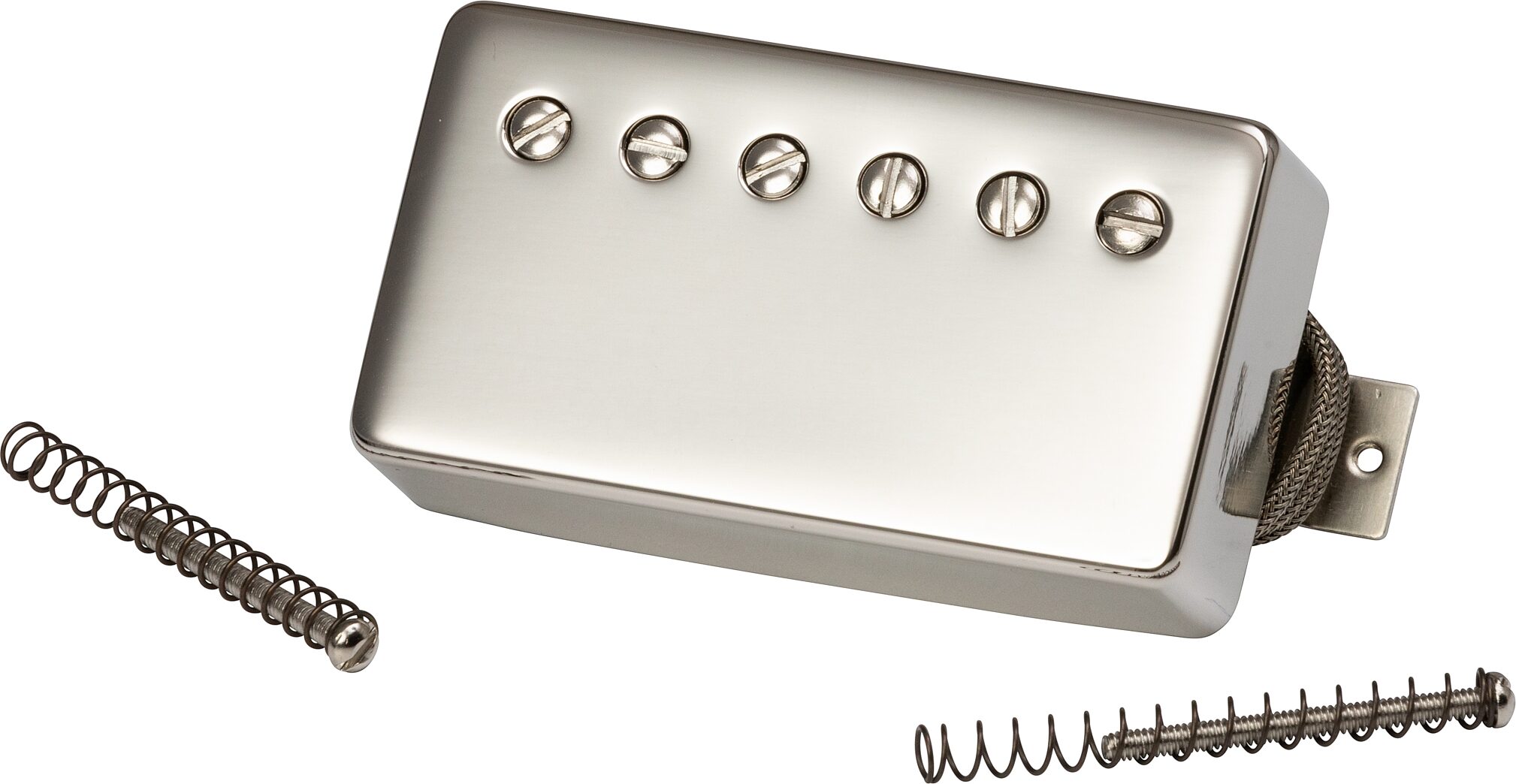 Gibson Custombucker Electric Guitar Pickup, Nickel Cover, Action Position Back