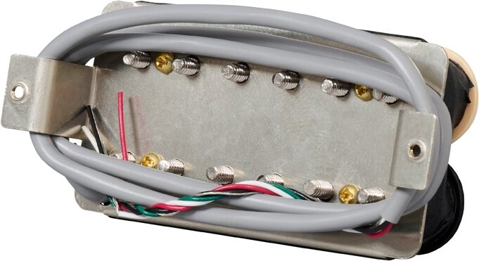 Gibson Dirty Fingers Electric Guitar Pickup, Zebra, Action Position Back