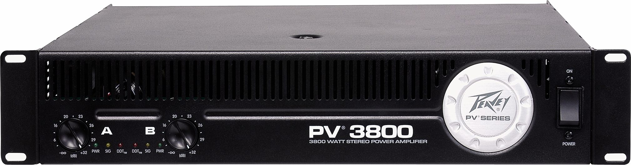 Peavey PV3800 Stereo Power Amplifier (1300 Watts), Main