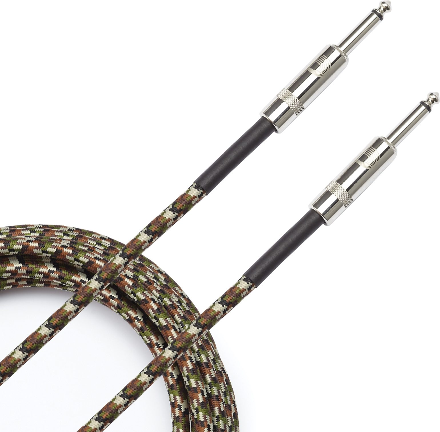 D'Addario Braided Instrument Cable, Action Position Back