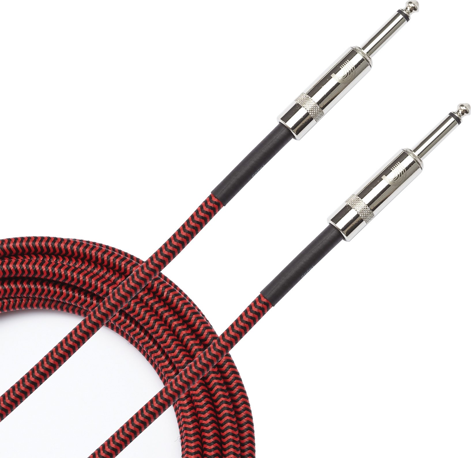 D'Addario Braided Instrument Cable, Action Position Back