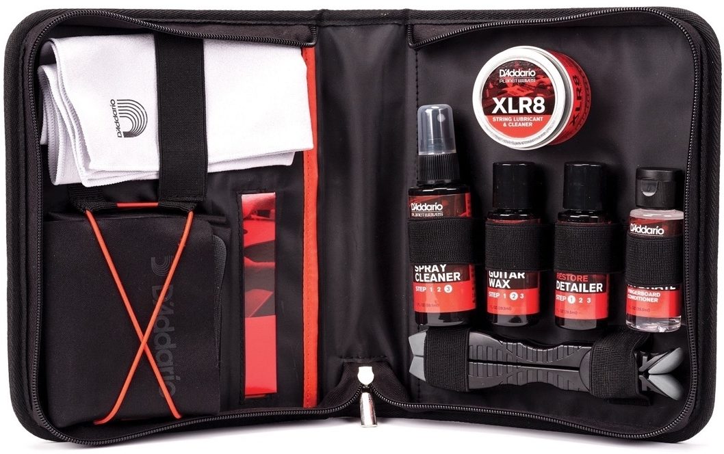 D'Addario PW-ECK-01 Premium Instrument Care Kit, ve
