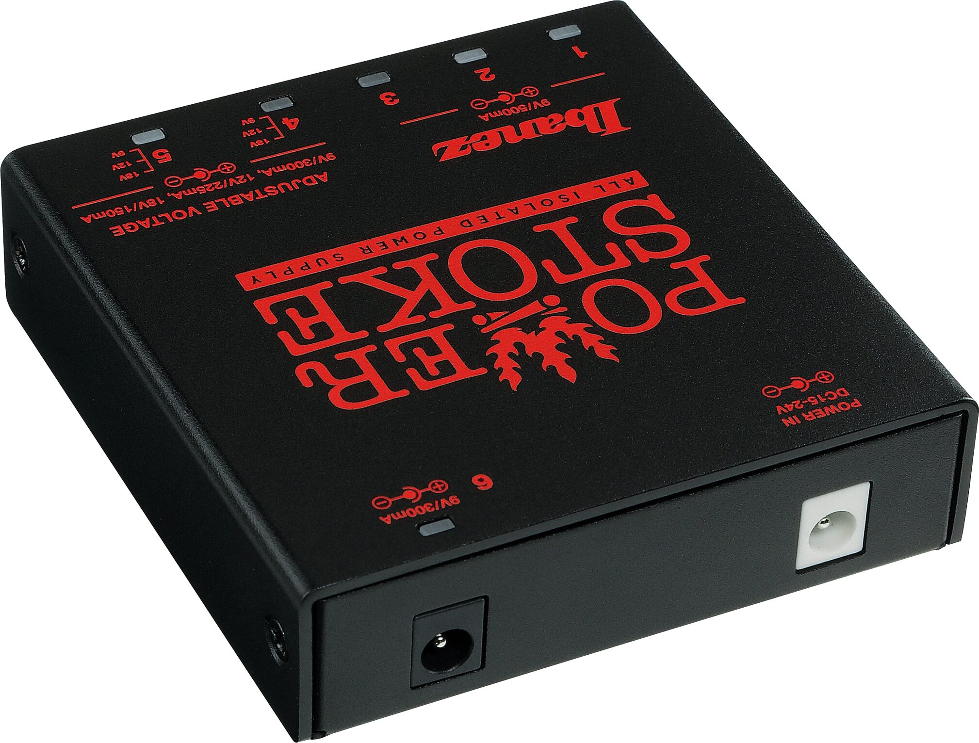 Ibanez Powerstroke Guitar Pedal Power Supply, New, Action Position Back
