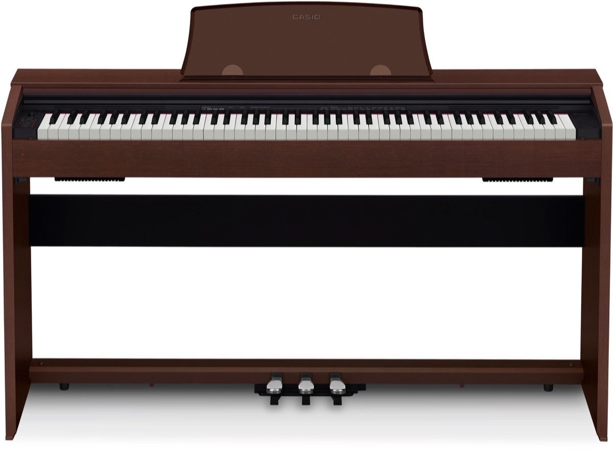 Casio PX-770 Privia Digital Piano, Brown, Main