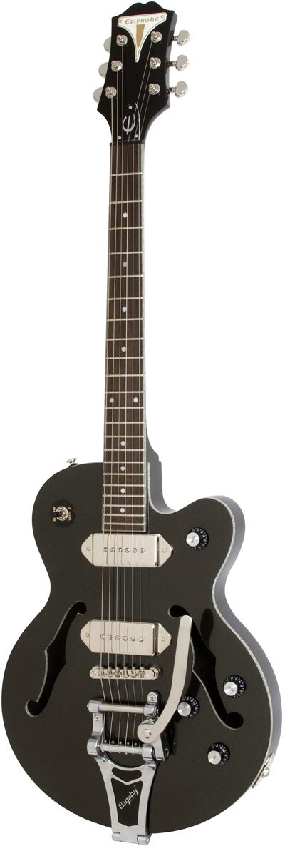 Epiphone Limited Edition Wildkat Electric Guitar, Black Royale