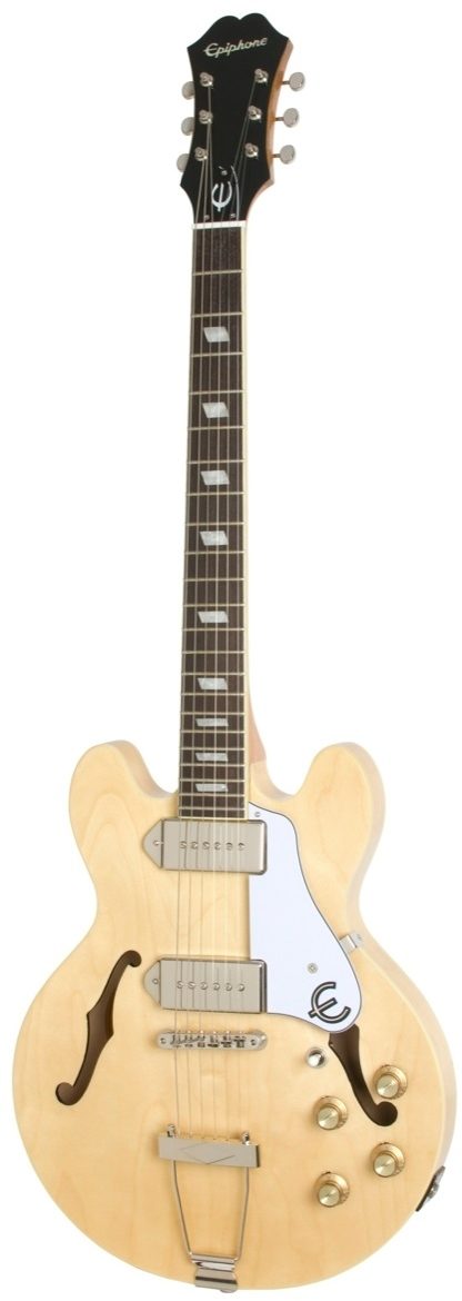 Epiphone Casino Coupe Electric Guitar, Natural