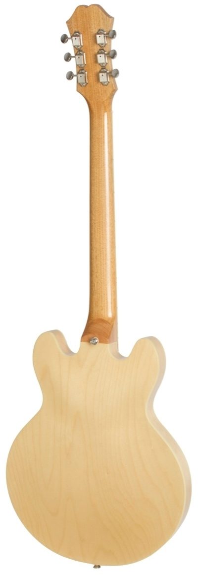 Epiphone Casino Coupe Electric Guitar, Natural - Back