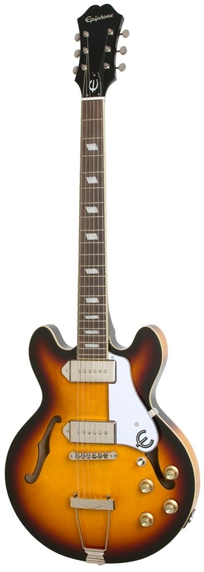 Epiphone Casino Coupe Electric Guitar, Vintage Sunburst