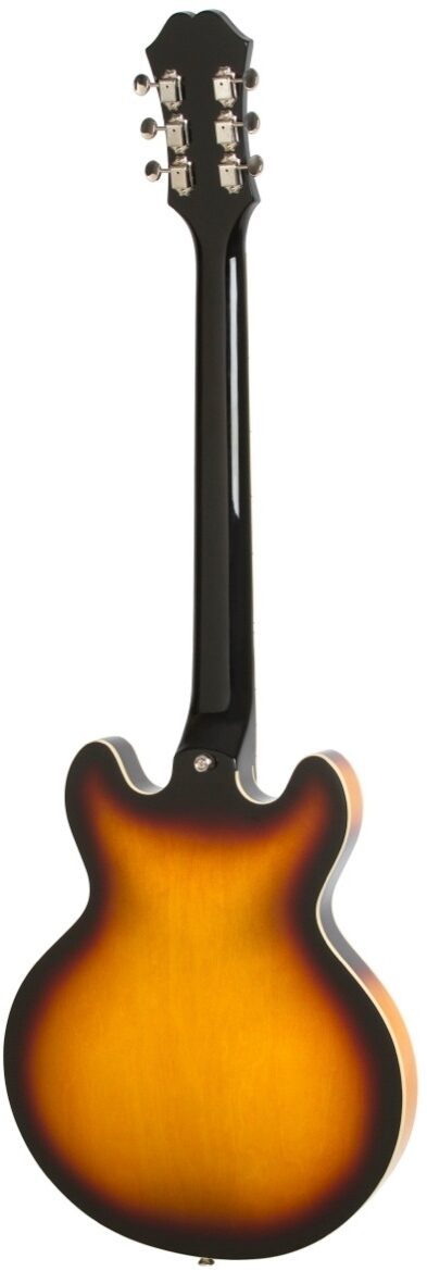 Epiphone Casino Coupe Electric Guitar, Vintage Sunburst - Back