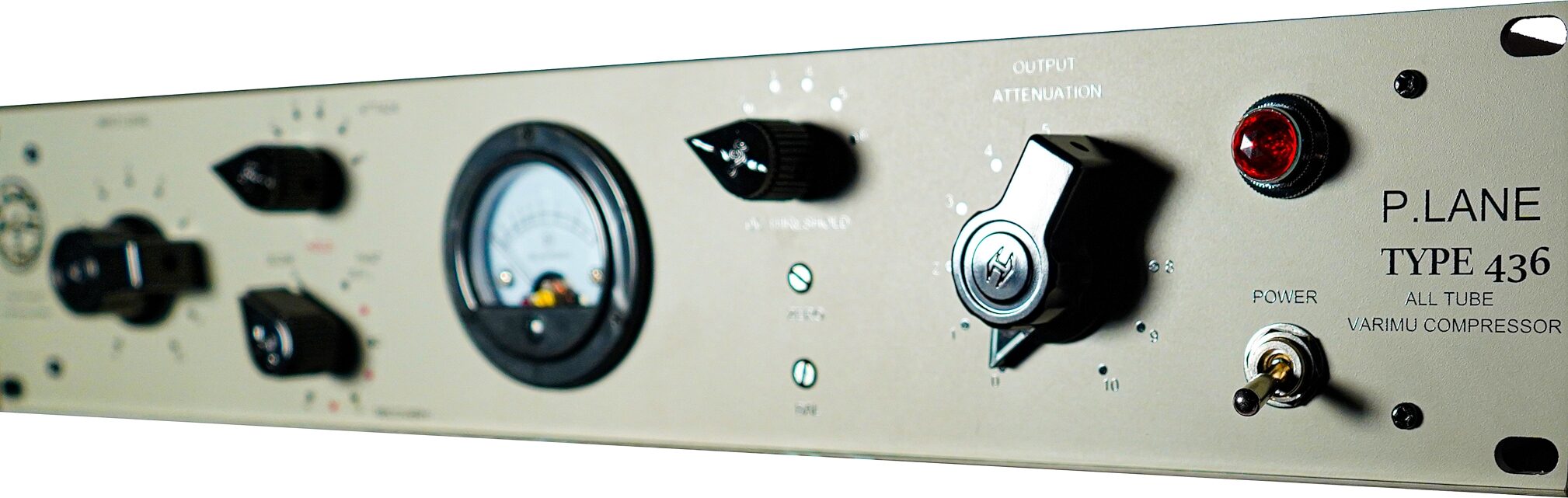Heritage Audio & Lang Electronics P.LANE TYPE 436 All-Tube Compressor, New, Action Position Back