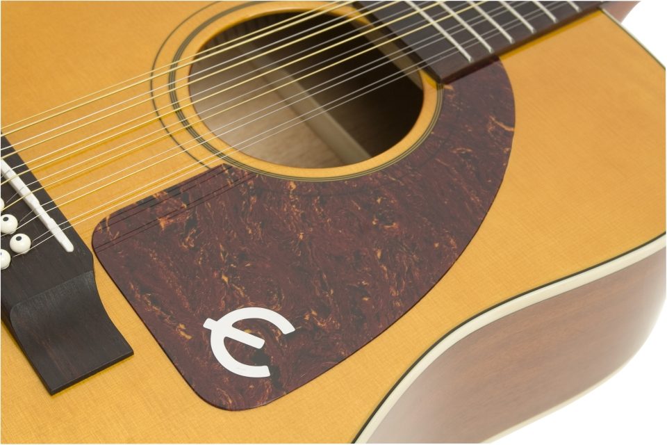 Epiphone Roy Orbison Bard 12-String Acoustic Guitar (with Case), Pickguard