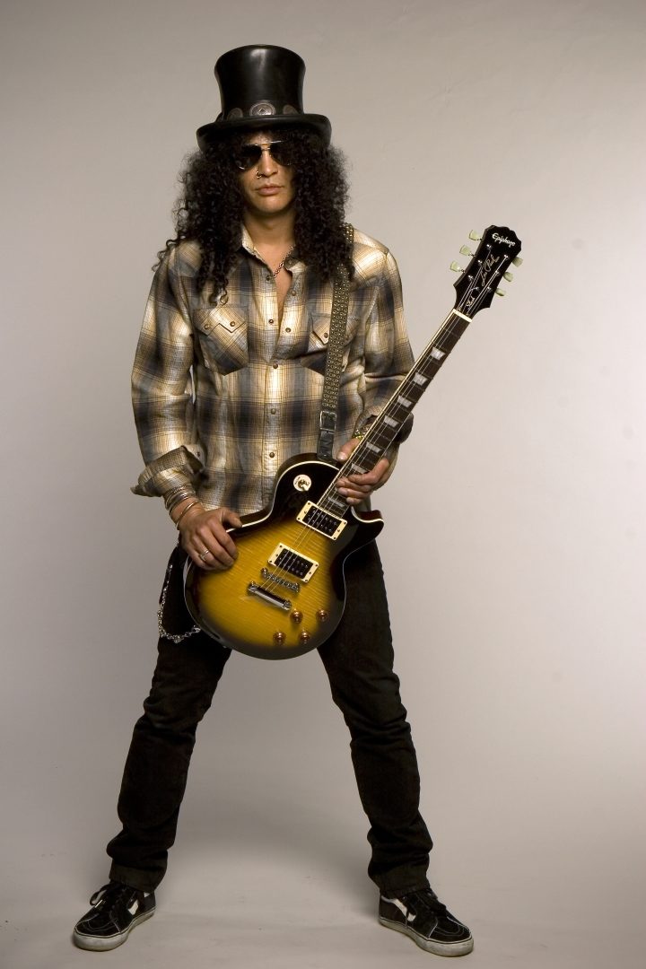 Slash's Guitars  Live, studio and Signature Les Paul