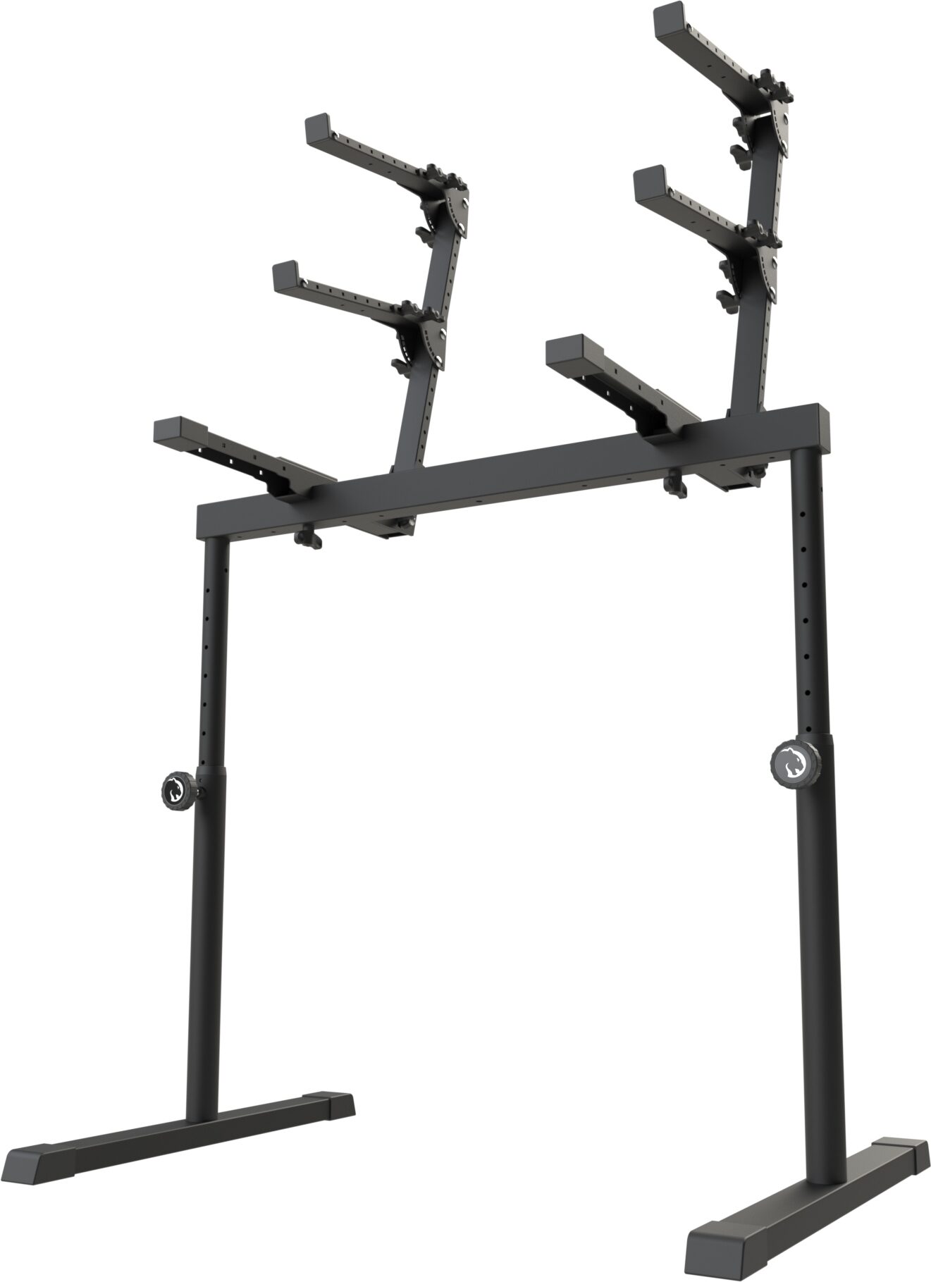 Black Panther Para 3-Tier Keyboard Stand Set, New, Action Position Back