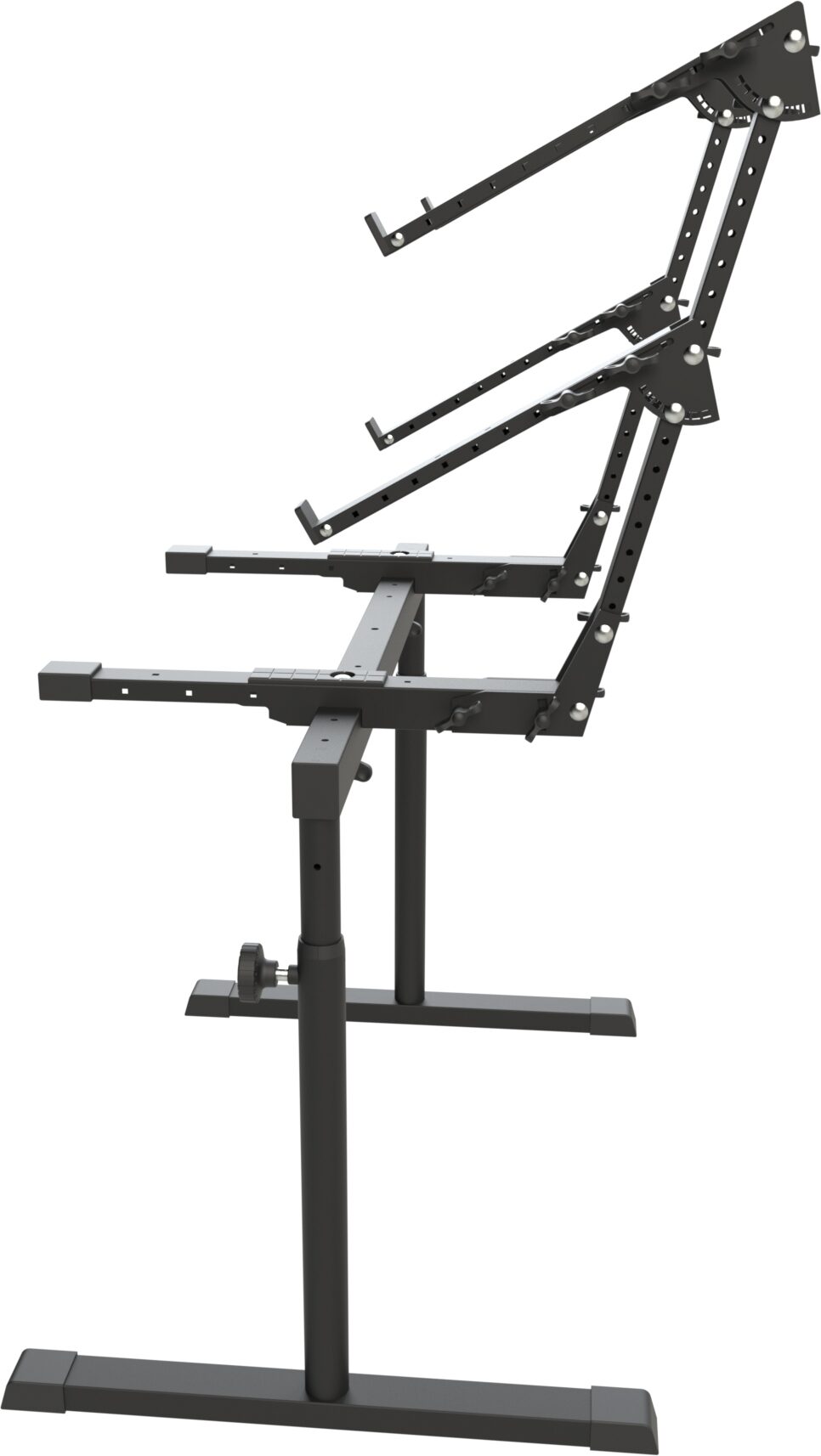 Black Panther Para 3-Tier Keyboard Stand Set, New, Action Position Back