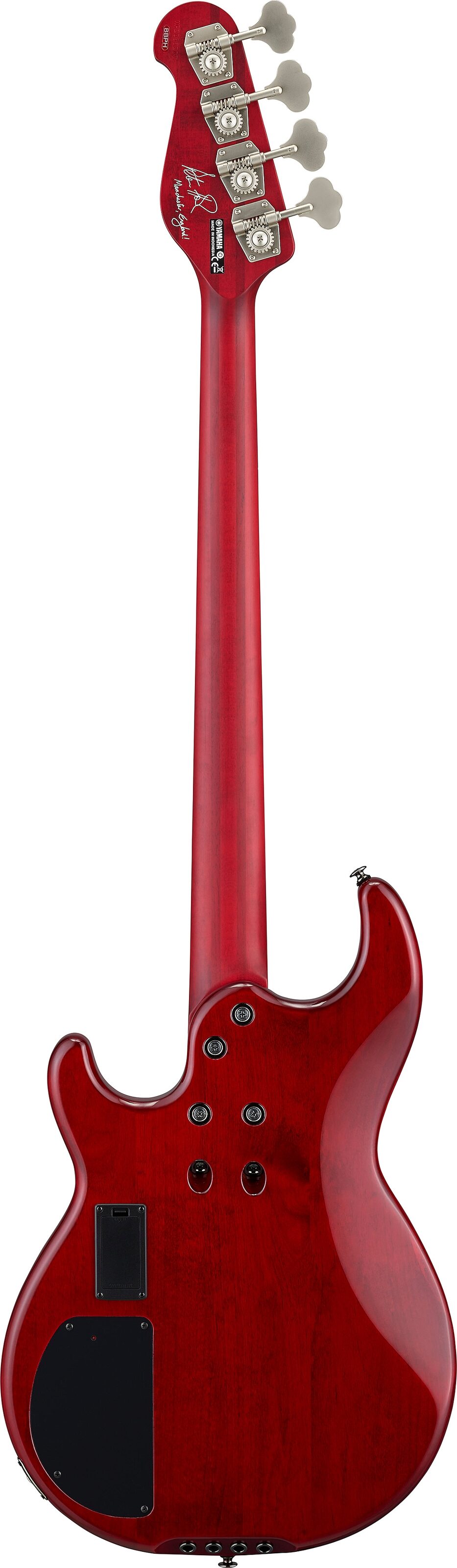 Yamaha Peter Hook Signature BB Bass Guitar (with Bag), Action Position Back