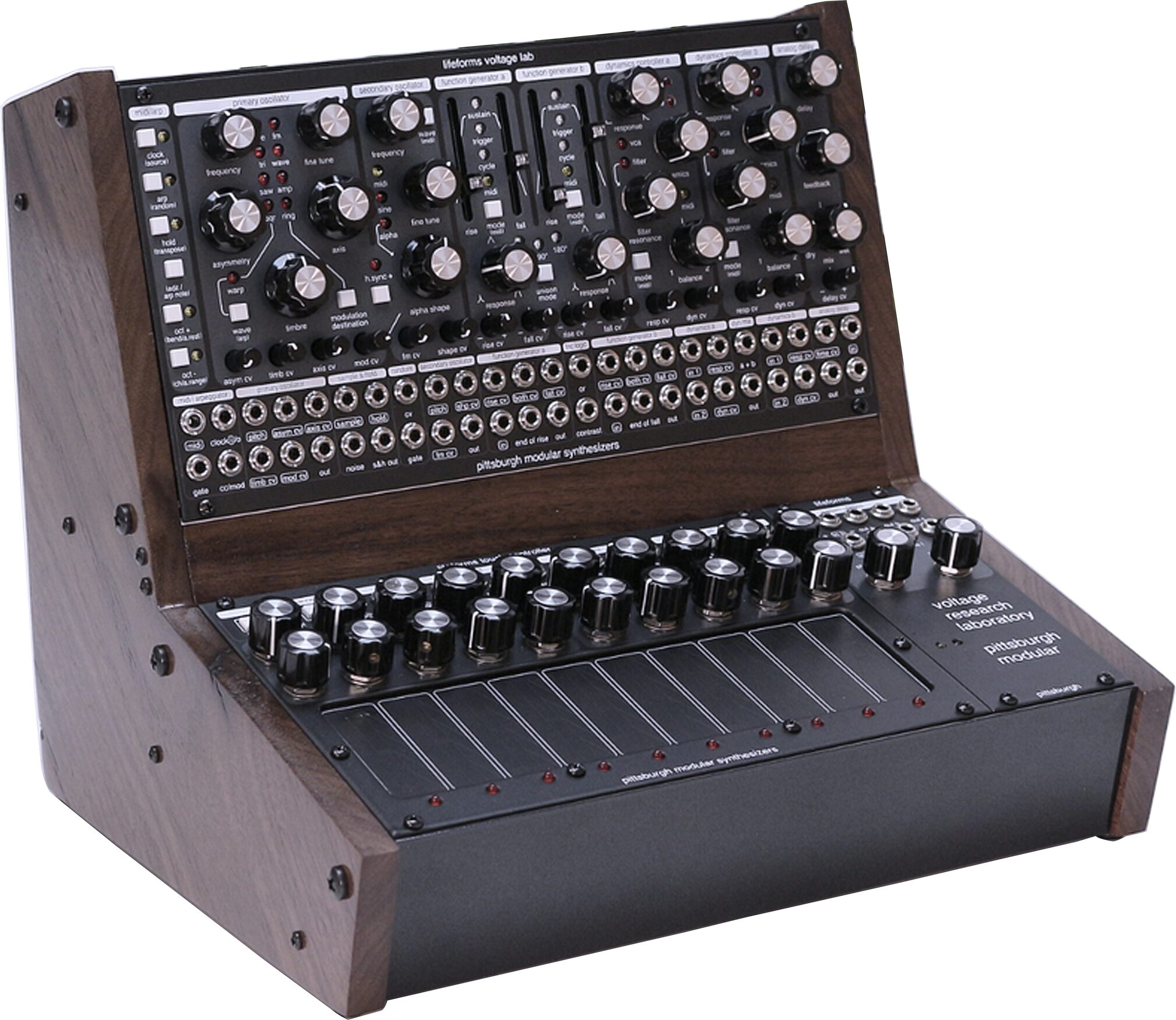Pittsburgh Modular Voltage Research Lab Synthesizer, Action Position Back
