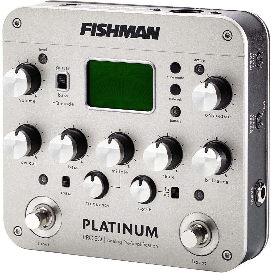 Fishman Platinum Pro EQ Analog Preamp Pedal