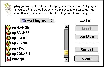 Cycling '74 Pluggo 3.1 VST MAS RTAS (Macintosh), Plug-In Host - Pluggo