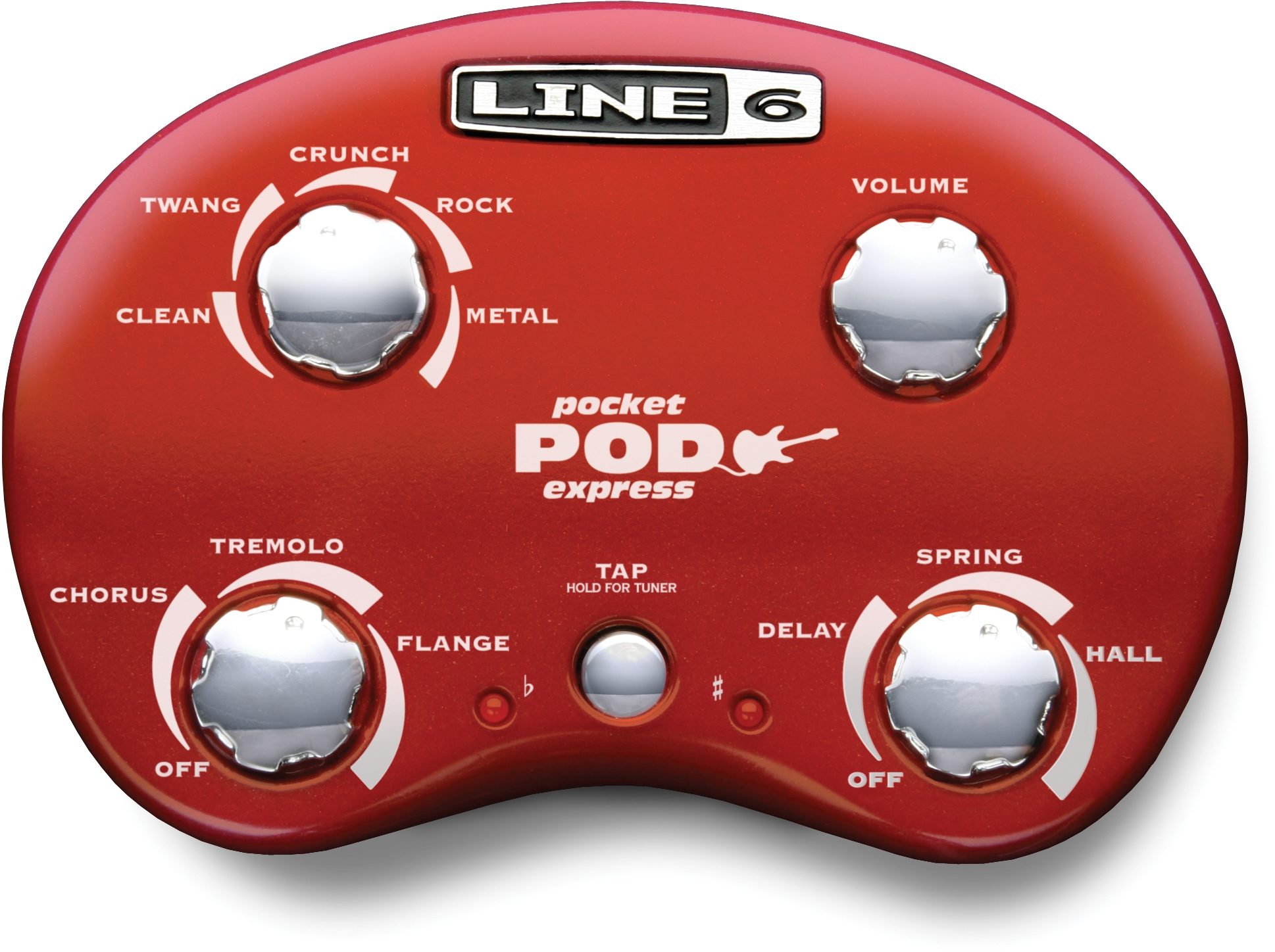 Line 6 Pocket POD Express Guitar Amp Modeling Processor