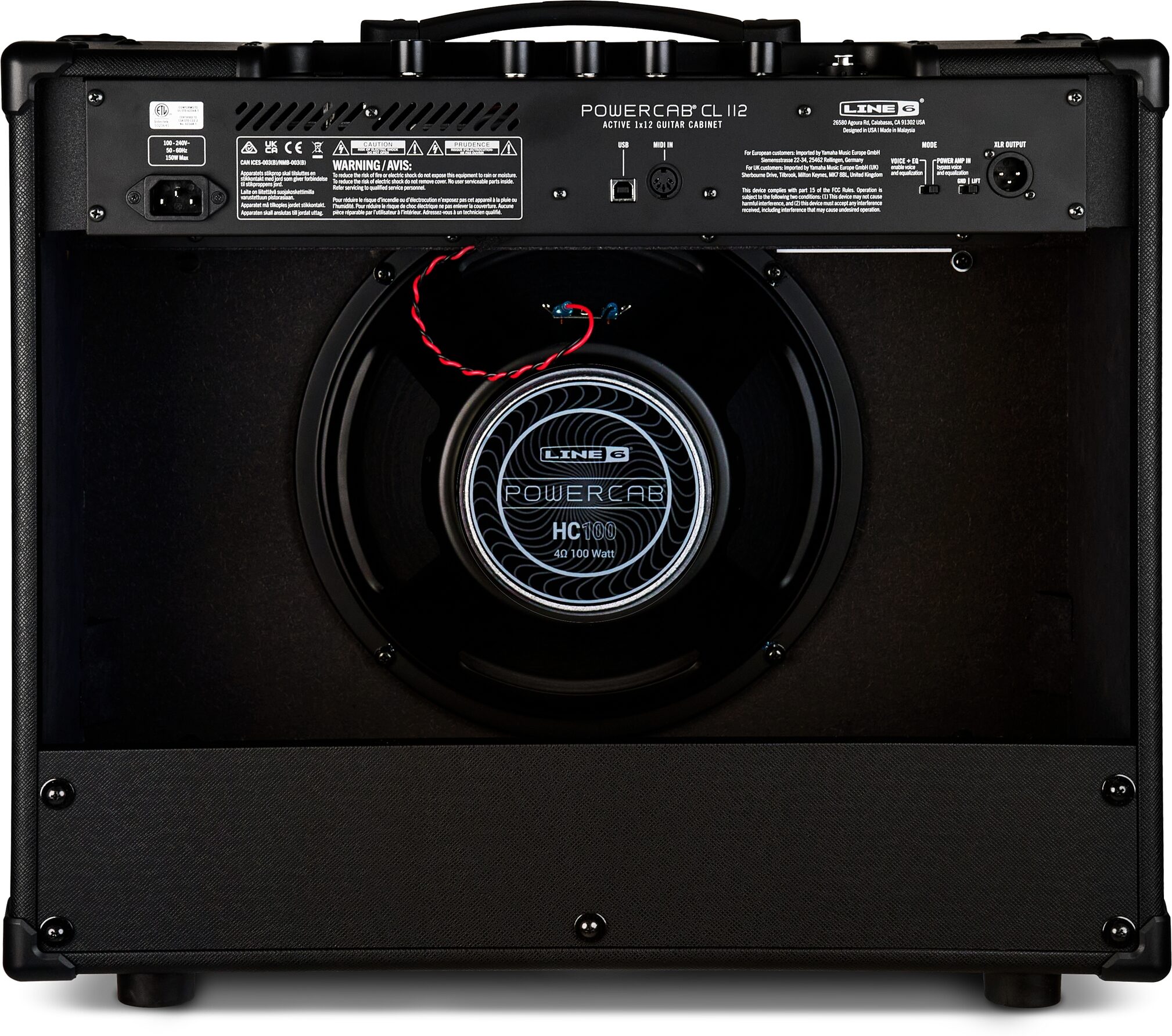 Line 6 Powercab CL 112 Multi-Voice Active Guitar Speaker System