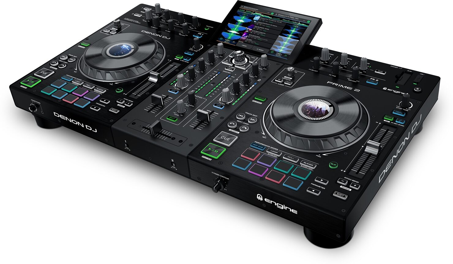 Denon DJ Prime 4 + 4 channel standalone DJ System